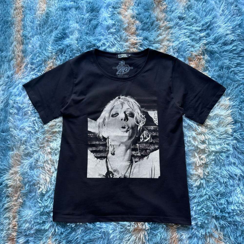 Hysteric Glamour x Courtney Love Black Graphic T-Shirt
